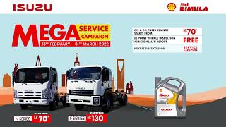Isuzu Mega Service Campaign In Saudi Arabia