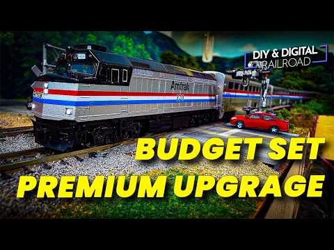 N Scale Kato F40PH Amtrak Set: Budget Friendly Model Train!
