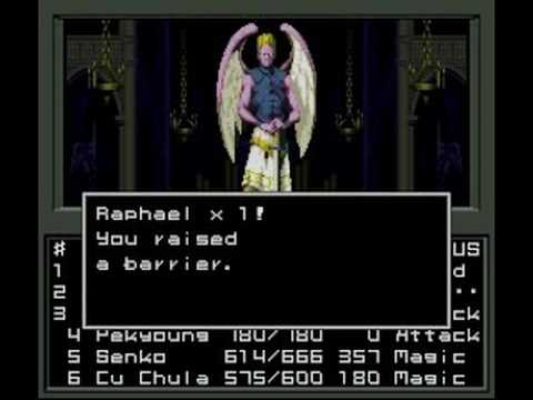 Shin Megami Tensei - Raphael Battle