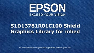 S1D13781 Shield Graphics Library for mbed