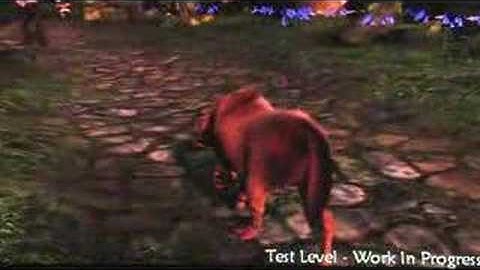 Fable 2 Xbox 360 Gameplay of Dog Demo at GDC 2007
