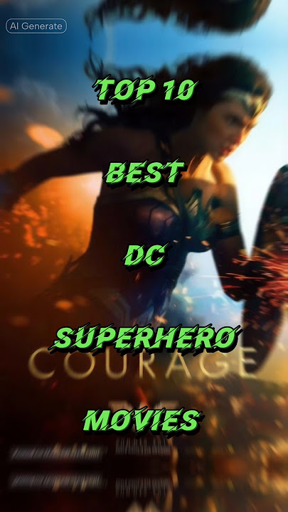 Top 10 Best DC Superhero Movies//Superman Movie #shorts #viral #movie #dccomics #trending #mcu