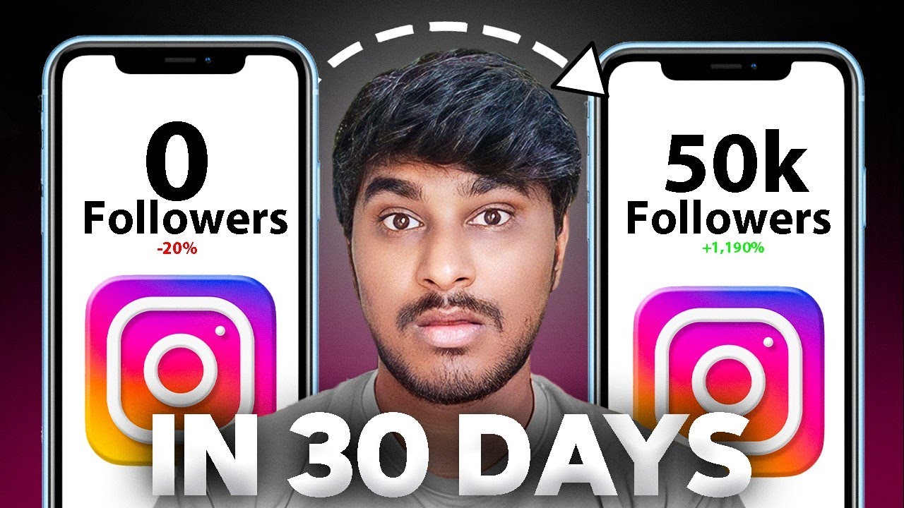 0 To 50K Followers in 30 Days | How To Grow Instagram Followers In 2025 ...