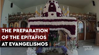 The preparation of the Epitafios at Evangelismos