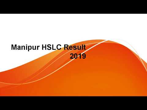 Manipur 10h Result 2019, Manipur HSLC Result 2019, Manipur Bard HSLC Results 2019 Date
