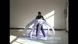 Best & fashion stage use inflatable performance star costume for events -- olivia