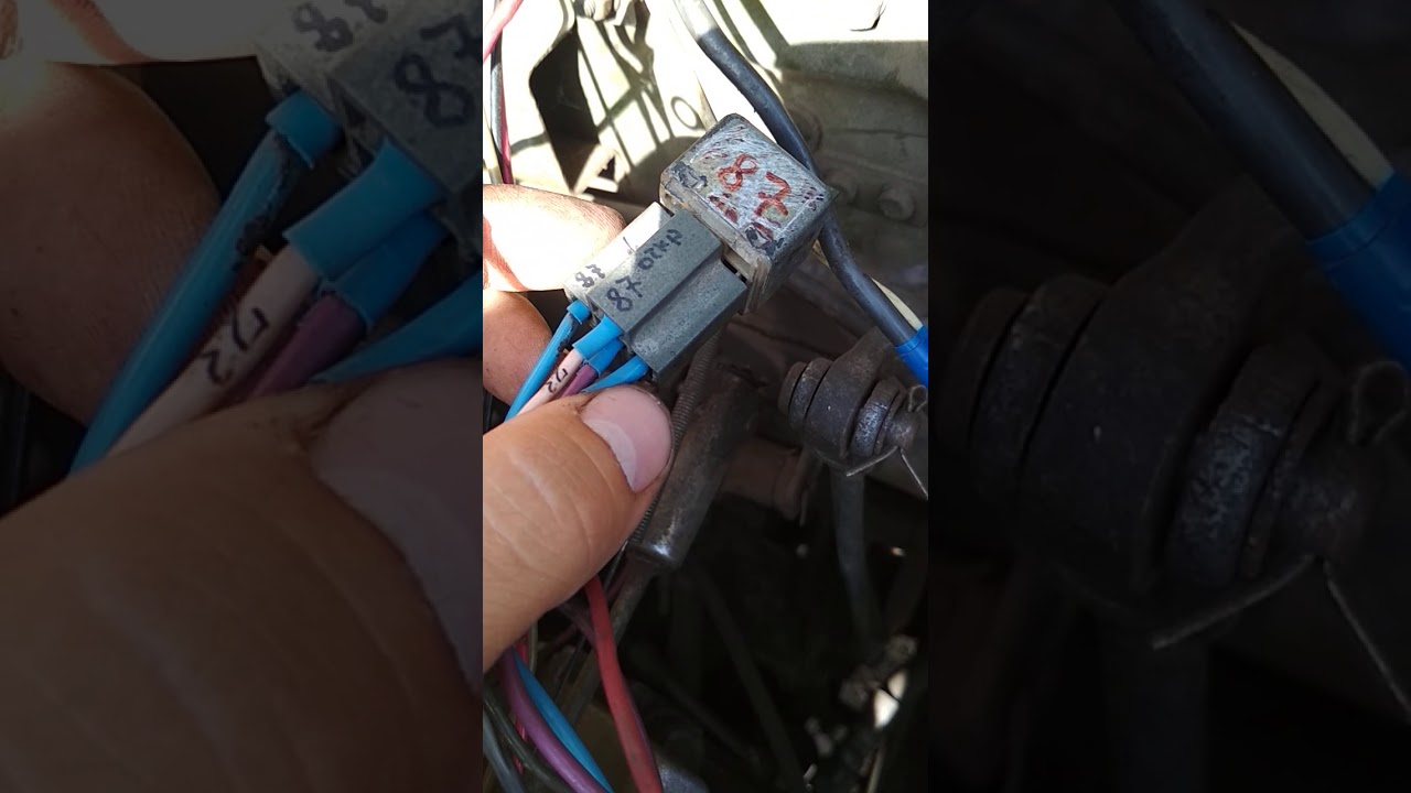 Подключение реле блокировки отключения АКБ - YouTube