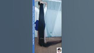 Super Long Hair Show |#longhair #longhairponytail #longhairasian  #domesticlonghair