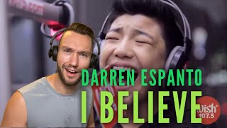 Darren Espanto sings Fantasia's 'I Believe' LIVE on Wish Bus [REACTION!!!]