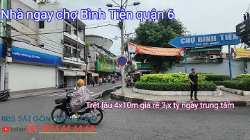 Quận 6 nhà BTCT pháp lý sổ hồng hoàn công // nhà đẹp vào ở ngay 0924646464