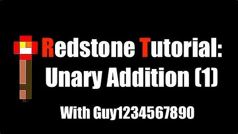 Unary Adder Tutorial