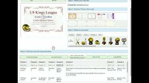 Bulk Certificate Generator