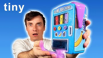 I Made the Tiniest Slime Vending Machine