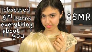 obsessed girl learns everything about you.. ASMR screenshot 3