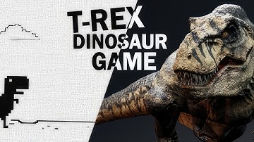 T-Rex Dinosaur Game | GamePlay PC