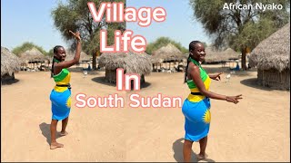 Village Life In African South Sudan