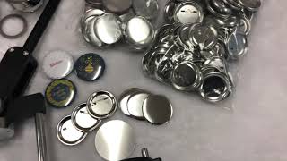 ChiButtons B400 Kit with New Stand Cutter for 58mm Buttons Unboxing