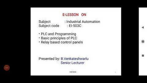 PLC and programming, Basic principles, relay based control panels