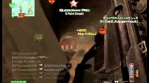 MW3 Hardhat 5-Man Killfeed
