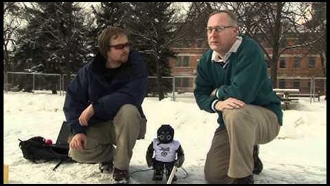 Amazing Skating Robot