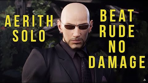 Beat Rude in Hard Mode easily no damage