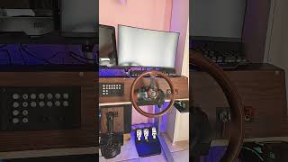 DIY Dashboard with upgraded logitech g923 Wheel and Button Box