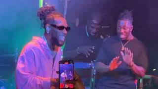 BURNA BOY ‘S BEST PERFORMANCE EVER 😭😍| INTIMATE CONCERT EXPERIENCE