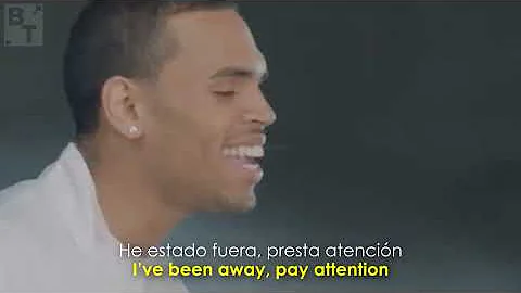 Nicki Minaj - Right By My Side ft. Chris Brown (Lyrics + Español) Video Official