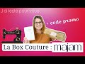 Jai test pour vous  la box couture de chez majam  modle challenge femme   code promo by popo