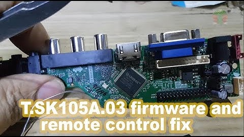 T.SK105A.03 firmware and remote control fix.