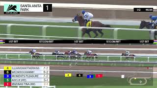 Illhaveanotherkiss wins Race 1 on Friday, April 26 at Santa Anita Park