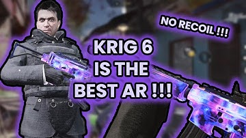 NO RECOIL WITH MY KRIG 6 || COD MOBILE ( NO COMMENTARY )