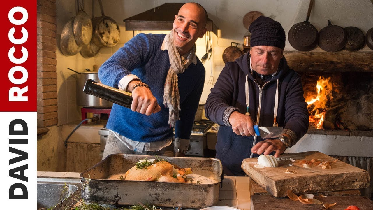 How to Make: Roasted Chicken in Salt (Pollo al Sale) | David Rocco's ...