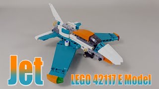 Jet - LEGO Technic 42117 E Model with FREE INSTRUCTIONS!