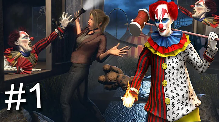 Horror Clown Survival 3d hunted house gameplay Walkthrough  1 to 5