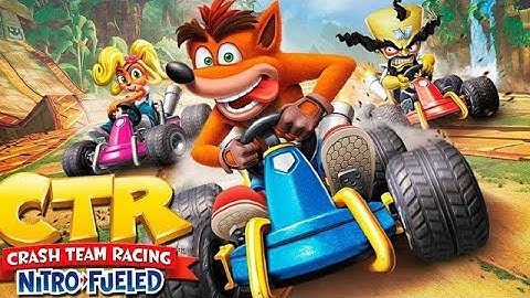 Crash Team Racing Nitro Fuel - Rampage Ruins Crystal Challenge Walkthrough