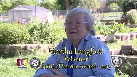 2017 Spirit of Service Awards - Martha Langford