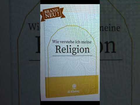 Das Buch „Wie verstehe ich meine Religion?“ jetzt erhältlich!