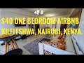 Affordable 1 Bedroom Airbnb in Nairobi, Kenya.