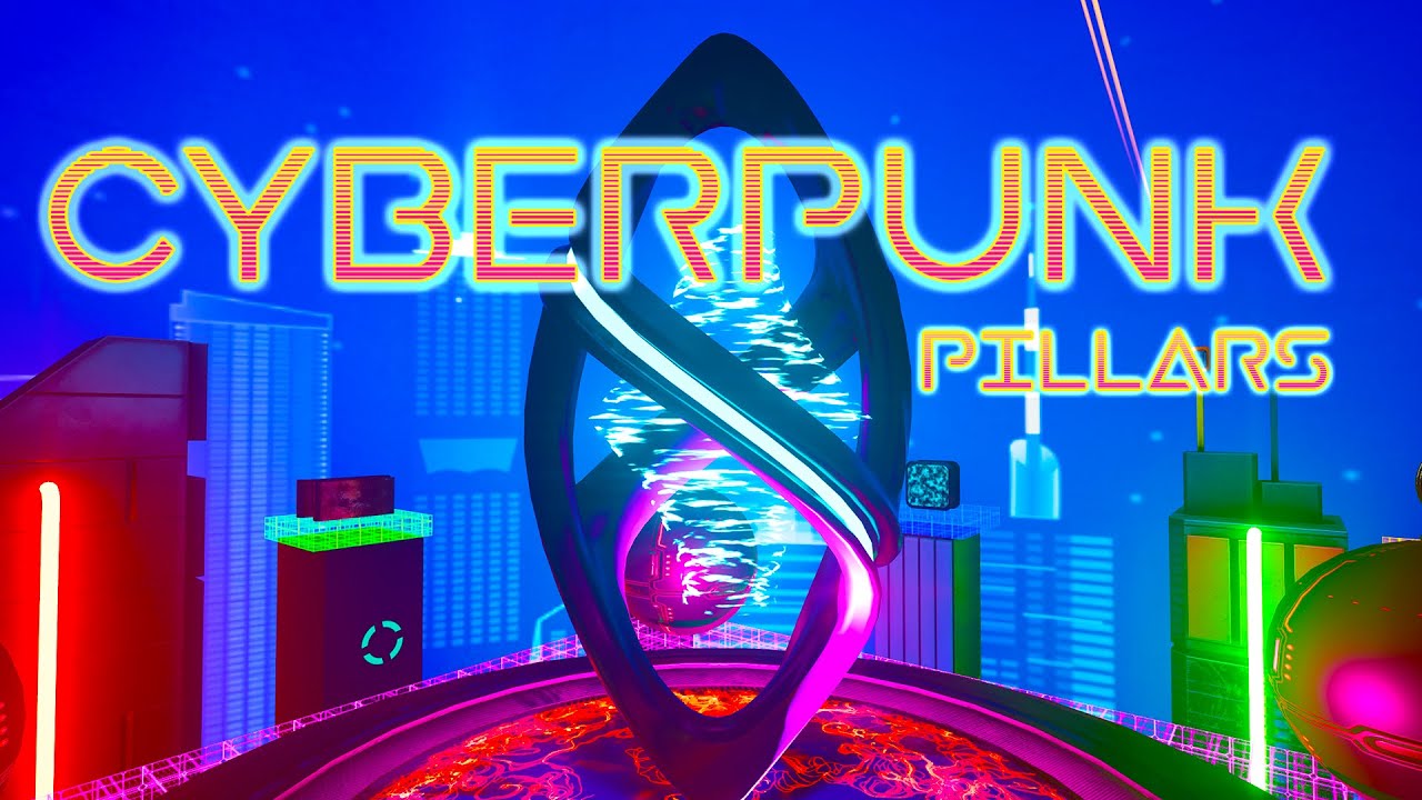 Cyberpunk Pillars - Fortnite