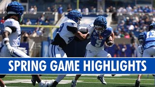 Kentucky Football Blue-White Spring Game Highlights