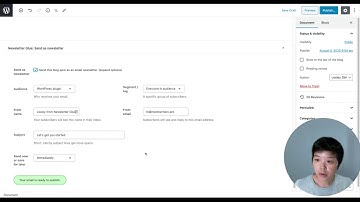 Send a post to your email subscribers without leaving WordPress