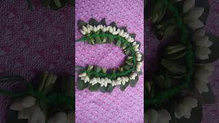 New Method Tie .Ieaf And Nanthiyavattam Poo Kattuthal. Garland. String.