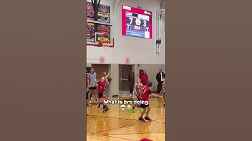 Bro shot on the opposite hoop 😭🙏!