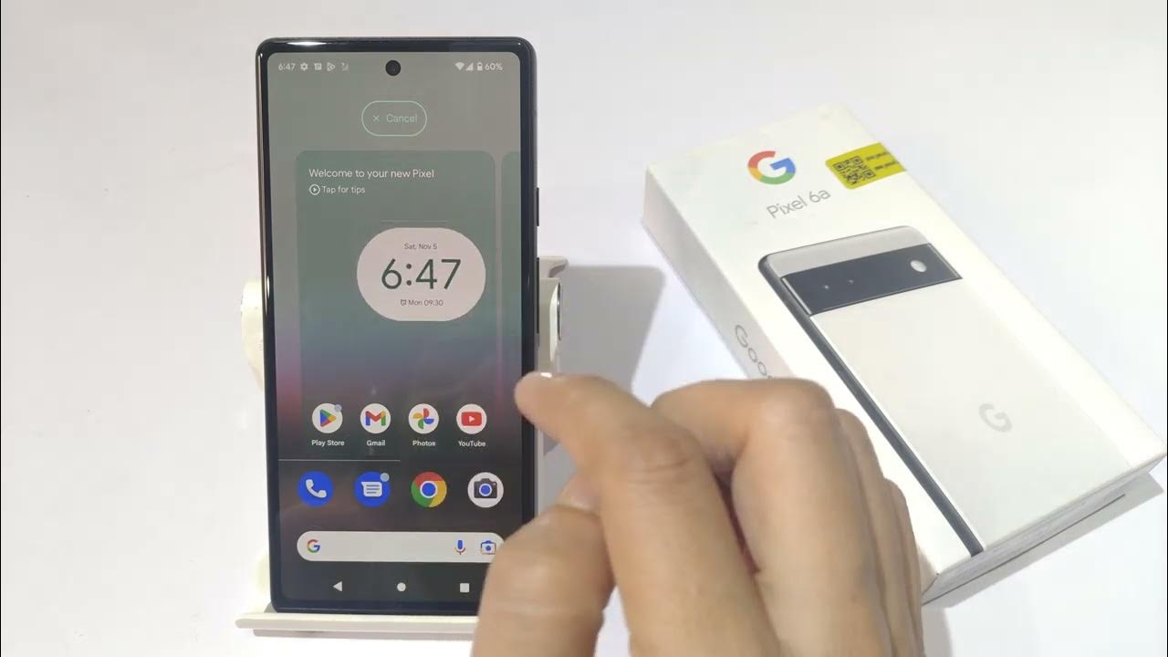 how-to-set-clock-on-home-screen-google-pixel-6-pro-6a-home-screen-pe