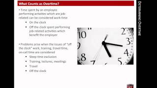 CAHR FLSA Part 1