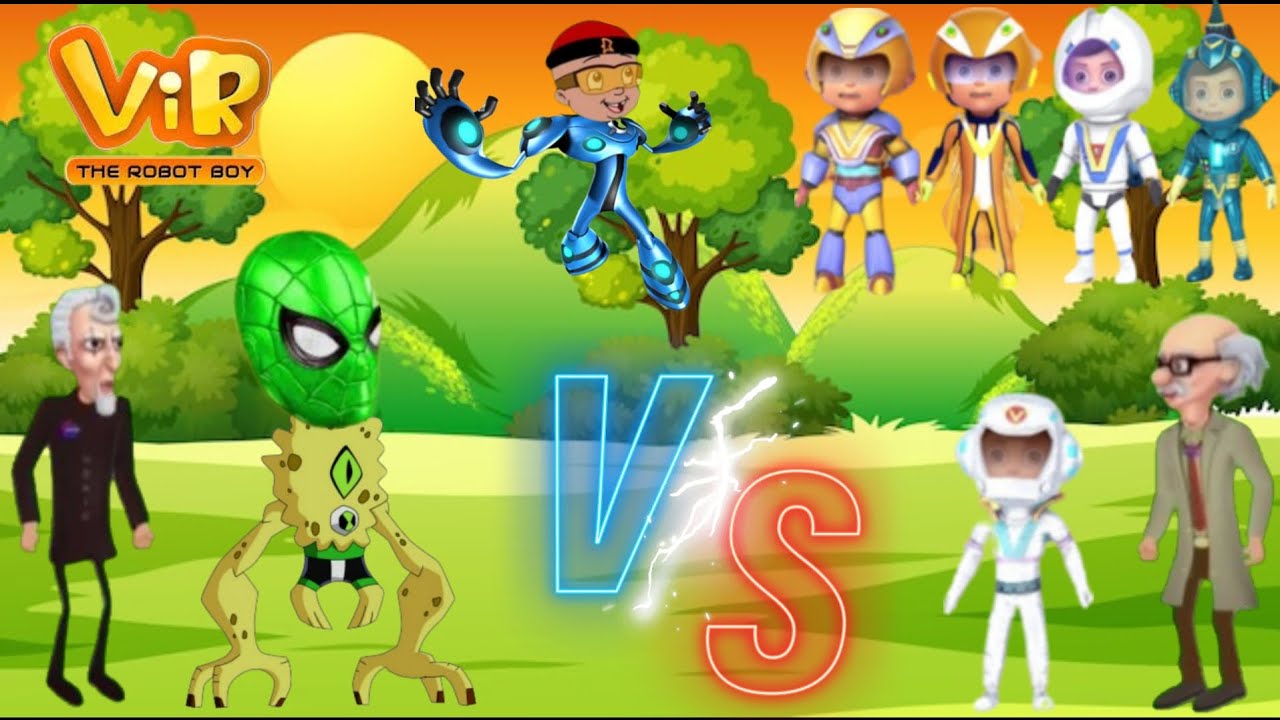 vir vs spider-man | new episode | vir the robo boy | robot boy suit on | vir | robo wala cartoon |🤖