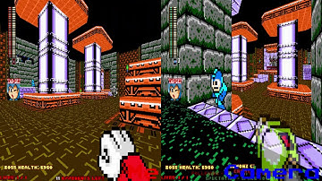 Megaman 8-Bit Deathmatch - Unholy Bosses (Side by Side)