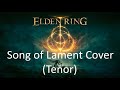 Elden Ring - Song of Lament (Bat Song) - Cover (Tenor)