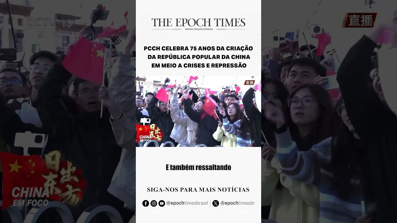 PCCh celebra 75 anos da criação da República Popular da China em meio a crises e repressão